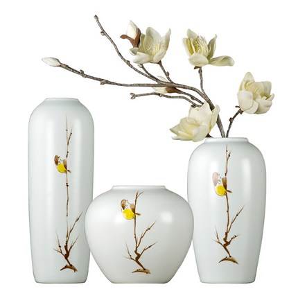 Kompatibelt porslin till Jahrriesnge three vases set cna0036 Kompatibelt porslin Jahrriesnge till three vases set cna0036