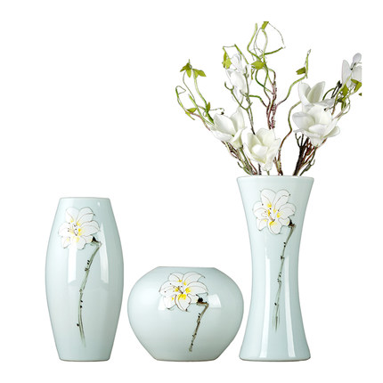 Kompatibelt porslin till Jahrriesnge three vases set cna0037 Kompatibelt porslin Jahrriesnge till three vases set cna0037