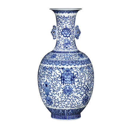 Kompatibelt porslin till Jahrriesnge binaural vase cna0096 Kompatibelt porslin Jahrriesnge till binaural vase cna0096