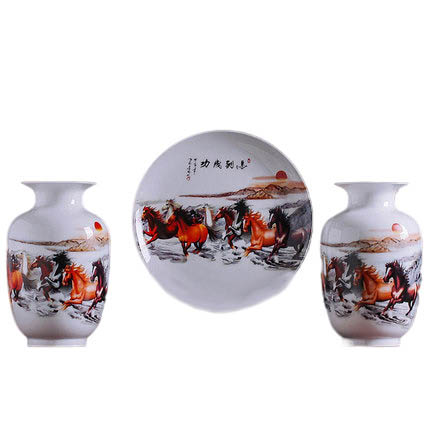 Kompatibelt porslin till Jahrriesnge vase set 3 pieces cna0196 Kompatibelt porslin Jahrriesnge till vase set 3 pieces cna0196