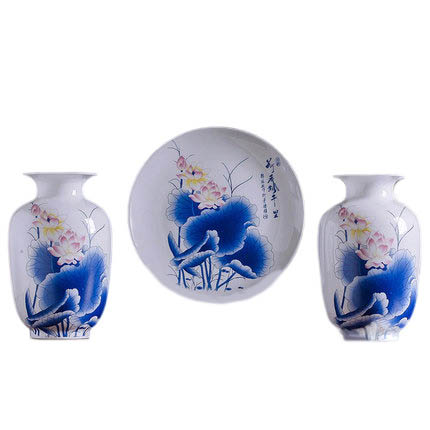 Kompatibelt porslin till Jahrriesnge vase set 3 pieces cna0199 Kompatibelt porslin Jahrriesnge till vase set 3 pieces cna0199