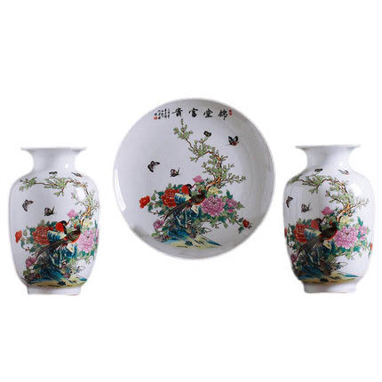 Kompatibelt porslin till Jahrriesnge vase set 3 pieces cna0202 Kompatibelt porslin Jahrriesnge till vase set 3 pieces cna0202