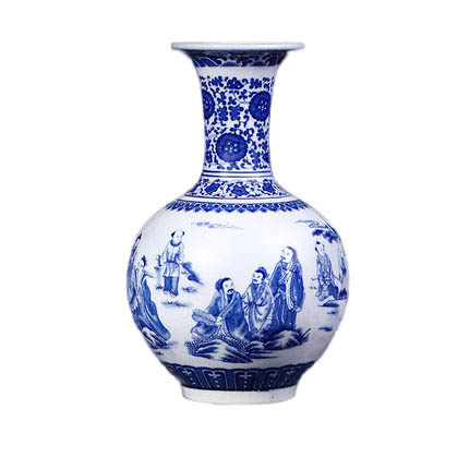 Kompatibelt porslin till Jahrriesnge white and blue vase cna0247 Kompatibelt porslin Jahrriesnge till white and blue vase cna0247