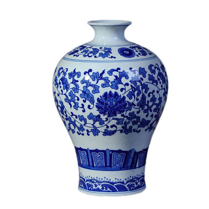 Kompatibelt porslin till Jahrriesnge white and blue vase cna0258 Kompatibelt porslin Jahrriesnge till white and blue vase cna0258