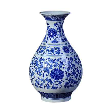 Kompatibelt porslin till Jahrriesnge white and blue vase cna0262 Kompatibelt porslin Jahrriesnge till white and blue vase cna0262