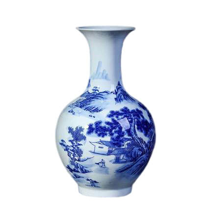 Kompatibelt porslin till Jahrriesnge white and blue vase cna0264 Kompatibelt porslin Jahrriesnge till white and blue vase cna0264