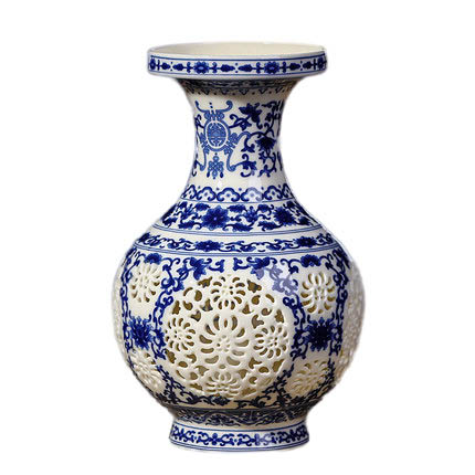 Kompatibelt porslin till Jahrriesnge hollow out vase cna0389 Kompatibelt porslin Jahrriesnge till hollow out vase cna0389