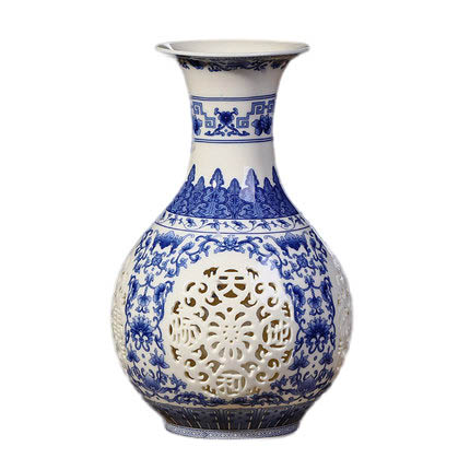 Kompatibelt porslin till Jahrriesnge hollow out vase cna0393 Kompatibelt porslin Jahrriesnge till hollow out vase cna0393