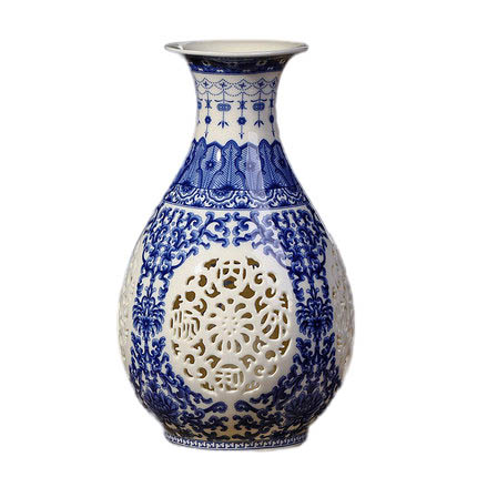 Kompatibelt porslin till Jahrriesnge hollow out vase cna0395 Kompatibelt porslin Jahrriesnge till hollow out vase cna0395