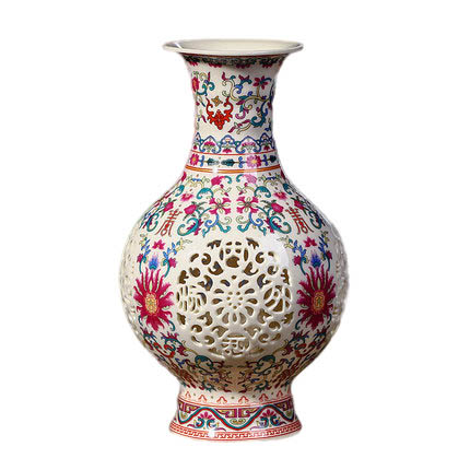 Kompatibelt porslin till Jahrriesnge hollow out vase cna0404 Kompatibelt porslin Jahrriesnge till hollow out vase cna0404