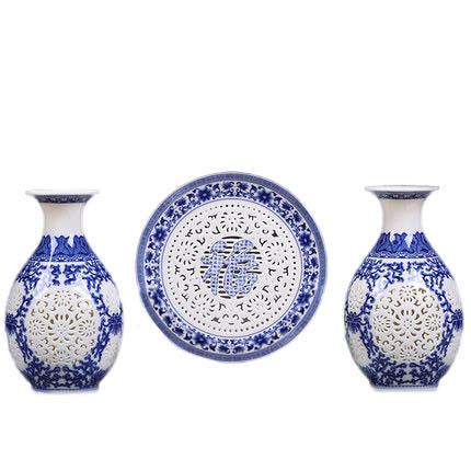 Kompatibelt porslin till Jahrriesnge hollow out vase cna0407 Kompatibelt porslin Jahrriesnge till hollow out vase cna0407