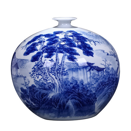 Kompatibelt porslin till Jahrriesnge white and blue vase cna0533 Kompatibelt porslin Jahrriesnge till white and blue vase cna0533
