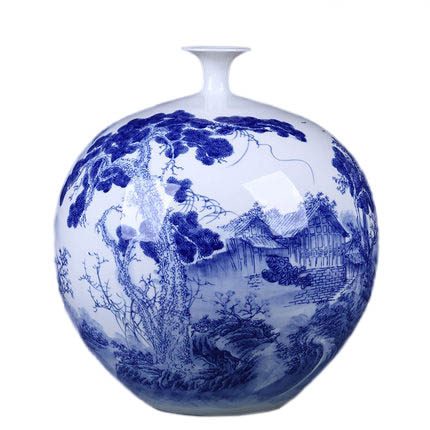 Kompatibelt porslin till Jahrriesnge white and blue vase cna0542 Kompatibelt porslin Jahrriesnge till white and blue vase cna0542