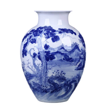 Kompatibelt porslin till Jahrriesnge white and blue vase cna0544 Kompatibelt porslin Jahrriesnge till white and blue vase cna0544