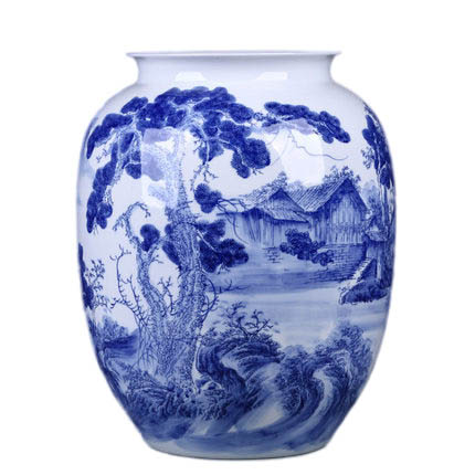 Kompatibelt porslin till Jahrriesnge white and blue vase cna0545 Kompatibelt porslin Jahrriesnge till white and blue vase cna0545