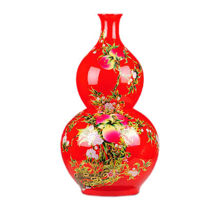 Kompatibelt porslin till Jahrriesnge red gourd vase cna0715 Kompatibelt porslin Jahrriesnge till red gourd vase cna0715