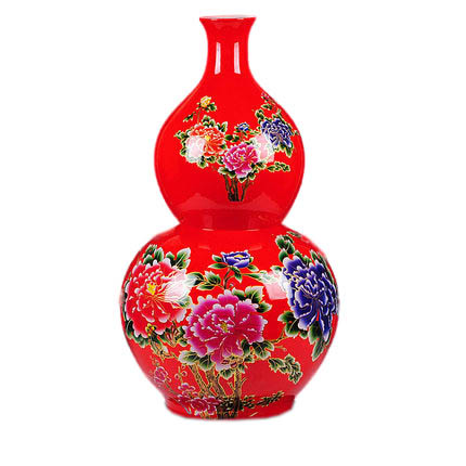 Kompatibelt porslin till Jahrriesnge red gourd vase cna0718 Kompatibelt porslin Jahrriesnge till red gourd vase cna0718