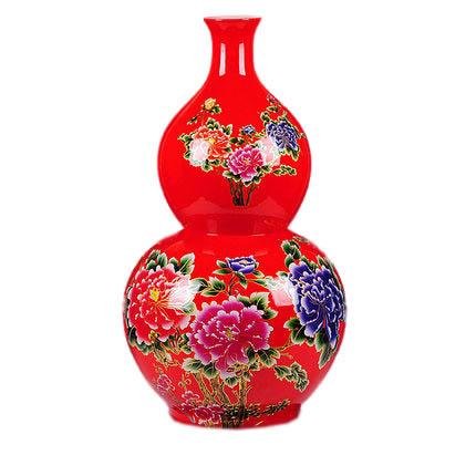 Kompatibelt porslin till Jahrriesnge red gourd vase cna0724 Kompatibelt porslin Jahrriesnge till red gourd vase cna0724