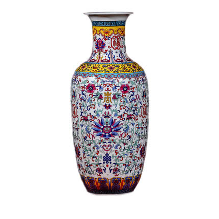 Kompatibelt porslin till Jahrriesnge colorful enamel vase cna0808 Kompatibelt porslin Jahrriesnge till colorful enamel vase cna0808