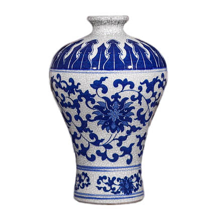 Kompatibelt porslin till Jahrriesnge white and blue vase cna0871 Kompatibelt porslin Jahrriesnge till white and blue vase cna0871