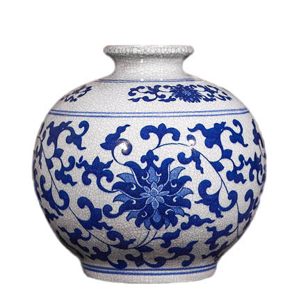 Kompatibelt porslin till Jahrriesnge white and blue vase cna0873 Kompatibelt porslin Jahrriesnge till white and blue vase cna0873