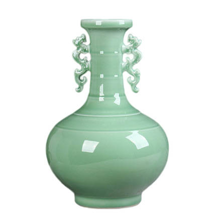 Kompatibelt porslin till Jahrriesnge green binaural vase cna0915 Kompatibelt porslin Jahrriesnge till green binaural vase cna0915