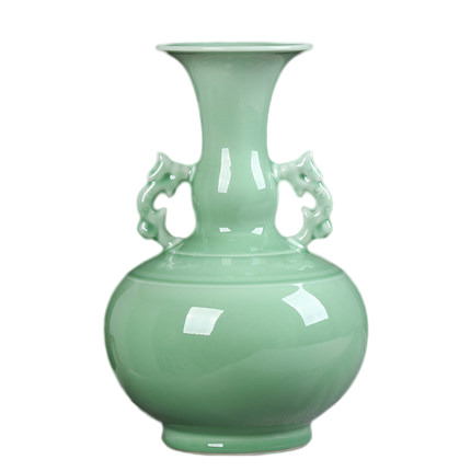 Kompatibelt porslin till Jahrriesnge green binaural vase cna0919 Kompatibelt porslin Jahrriesnge till green binaural vase cna0919