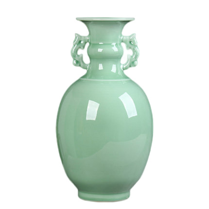 Kompatibelt porslin till Jahrriesnge green binaural vase cna0920 Kompatibelt porslin Jahrriesnge till green binaural vase cna0920