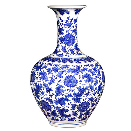 Kompatibelt porslin till Jahrriesnge blue and white flowers vase cna0927 Kompatibelt porslin Jahrriesnge till blue and white flowers vase cna0927