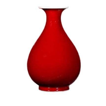 Kompatibelt porslin till Jahrriesnge crack glaze red vase cna0947 Kompatibelt porslin Jahrriesnge till crack glaze red vase cna0947