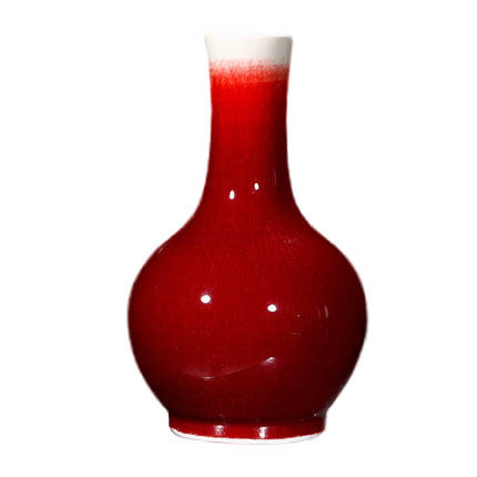 Kompatibelt porslin till Jahrriesnge crack glaze red vase cna0949 Kompatibelt porslin Jahrriesnge till crack glaze red vase cna0949