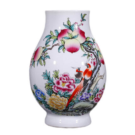 Kompatibelt porslin till Jahrriesnge peach vase cna0990 Kompatibelt porslin Jahrriesnge till peach vase cna0990