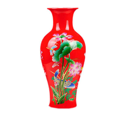 Kompatibelt porslin till Jahrriesnge red lotus vase cna1010 Kompatibelt porslin Jahrriesnge till red lotus vase cna1010
