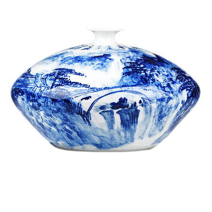 Kompatibelt porslin till Jahrriesnge landscape vase cna1020 Kompatibelt porslin Jahrriesnge till landscape vase cna1020