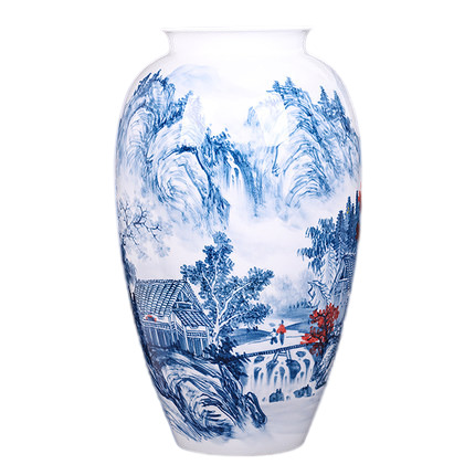 Kompatibelt porslin till Jahrriesnge landscape vase cna1021 Kompatibelt porslin Jahrriesnge till landscape vase cna1021
