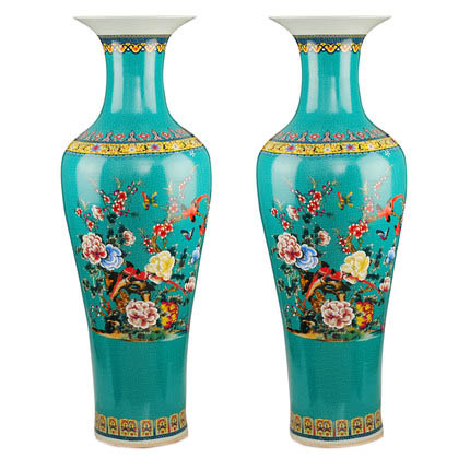 Kompatibelt porslin till Jahrriesnge european style enamel vase cna1041 Kompatibelt porslin Jahrriesnge till european style enamel vase cna1041