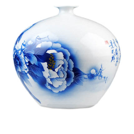 Kompatibelt porslin till Jahrriesnge peony blossom vase cna1054 Kompatibelt porslin Jahrriesnge till peony blossom vase cna1054