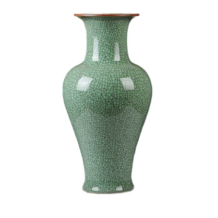 Kompatibelt porslin till Jahrriesnge crack glaze big vase cna1097 Kompatibelt porslin Jahrriesnge till crack glaze big vase cna1097