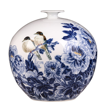 Kompatibelt porslin till Jahrriesnge flowers and birds vase cna1108 Kompatibelt porslin Jahrriesnge till flowers and birds vase cna1108