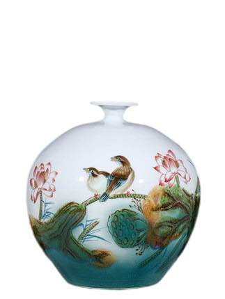 Kompatibelt porslin till Jahrriesnge flowers and birds vase cna1111 Kompatibelt porslin Jahrriesnge till flowers and birds vase cna1111