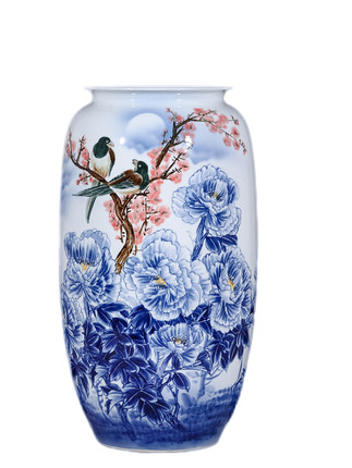 Kompatibelt porslin till Jahrriesnge flowers and birds vase cna1119 Kompatibelt porslin Jahrriesnge till flowers and birds vase cna1119