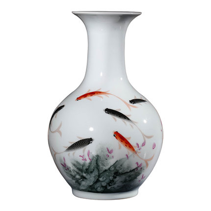 Kompatibelt porslin till Jahrriesnge fish vase cna1121 Kompatibelt porslin Jahrriesnge till fish vase cna1121