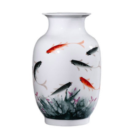 Kompatibelt porslin till Jahrriesnge fish vase cna1122 Kompatibelt porslin Jahrriesnge till fish vase cna1122