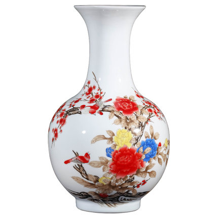 Kompatibelt porslin till Jahrriesnge peony vase cna1134 Kompatibelt porslin Jahrriesnge till peony vase cna1134