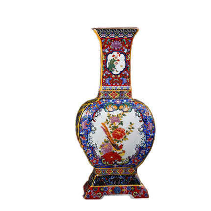 Kompatibelt porslin till Jahrriesnge enamel Multilateral vase cna1209 Kompatibelt porslin Jahrriesnge till enamel Multilateral vase cna1209