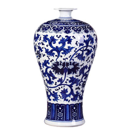 Kompatibelt porslin till Jahrriesnge blue and white vase cna1255 Kompatibelt porslin Jahrriesnge till blue and white vase cna1255