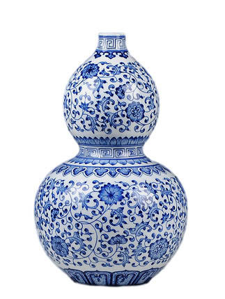 Kompatibelt porslin till Jahrriesnge gourd vase cna1293 Kompatibelt porslin Jahrriesnge till gourd vase cna1293