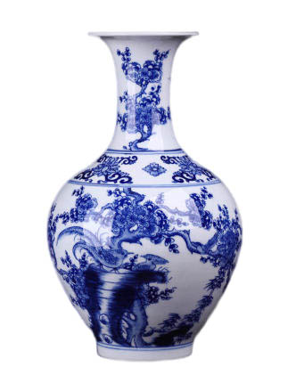 Kompatibelt porslin till Jahrriesnge blue and white vase cna1328 Kompatibelt porslin Jahrriesnge till blue and white vase cna1328