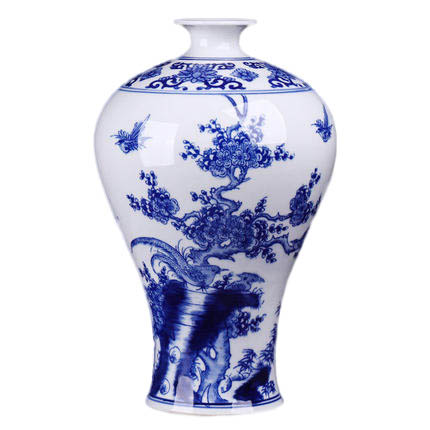 Kompatibelt porslin till Jahrriesnge blue and white vase cna1330 Kompatibelt porslin Jahrriesnge till blue and white vase cna1330