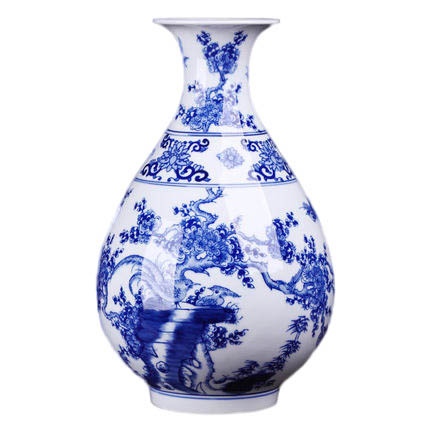Kompatibelt porslin till Jahrriesnge blue and white vase cna1331 Kompatibelt porslin Jahrriesnge till blue and white vase cna1331